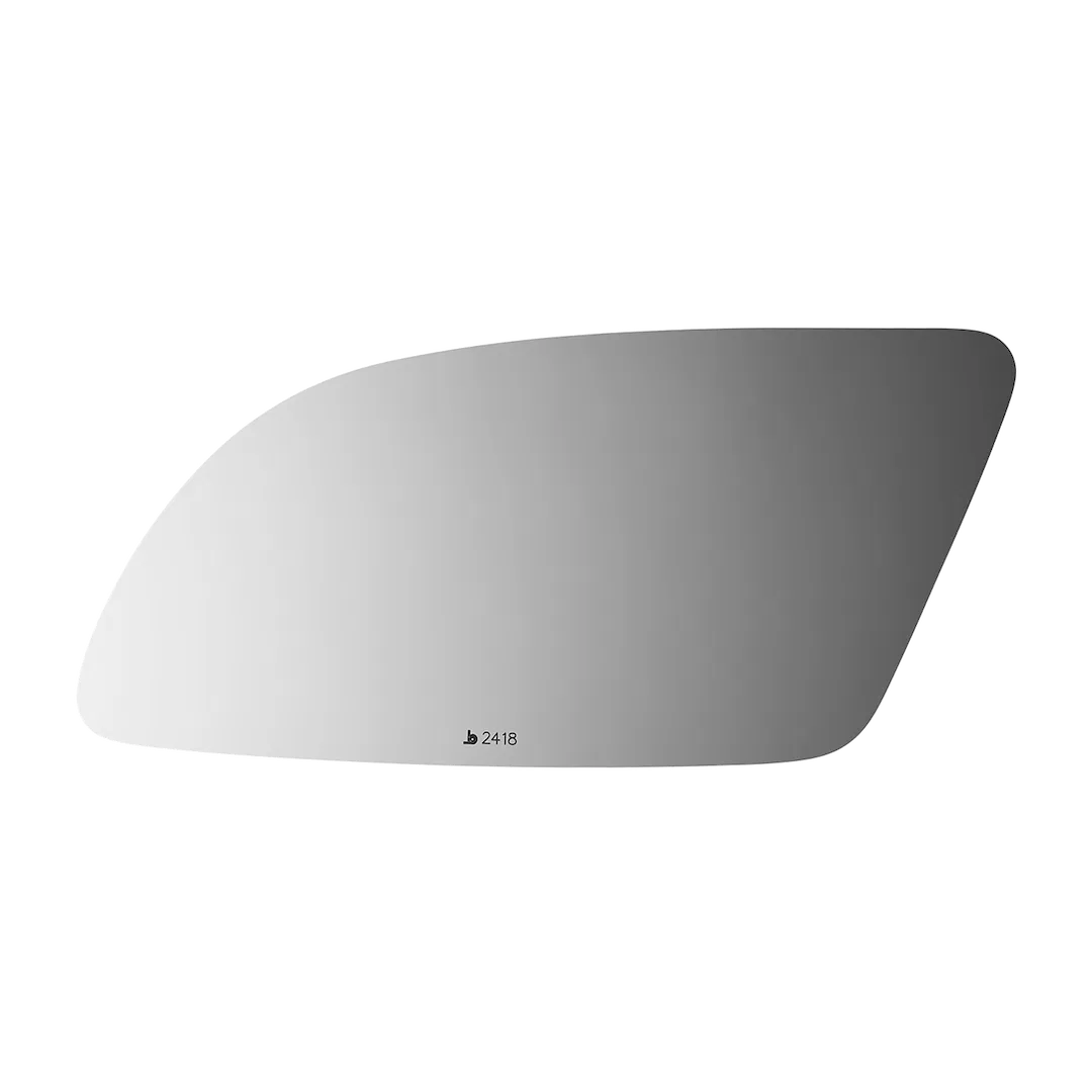 2418 – BURCO MIRROR Exterior Mirror Glass, OE Replacement Standard Mirror Non-Heated Without Turn Signal Indicator Fl...